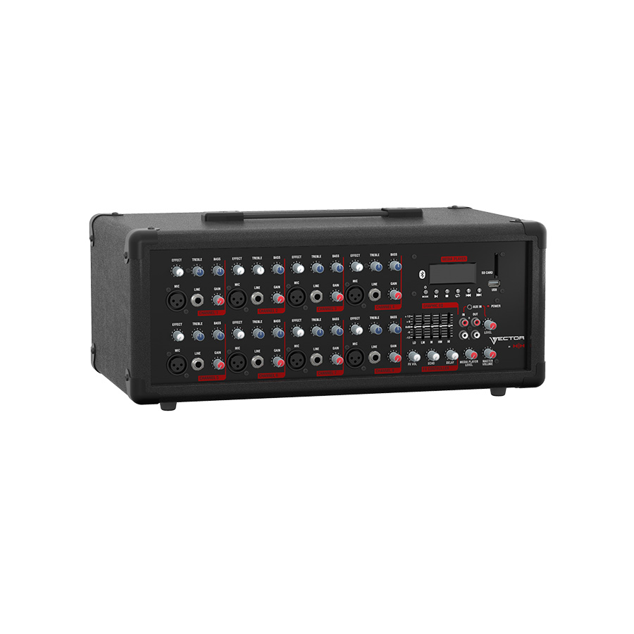 เพาเวอร์มิกเซอร์ HH Electronics VRH600 8 channel Power Mixer
