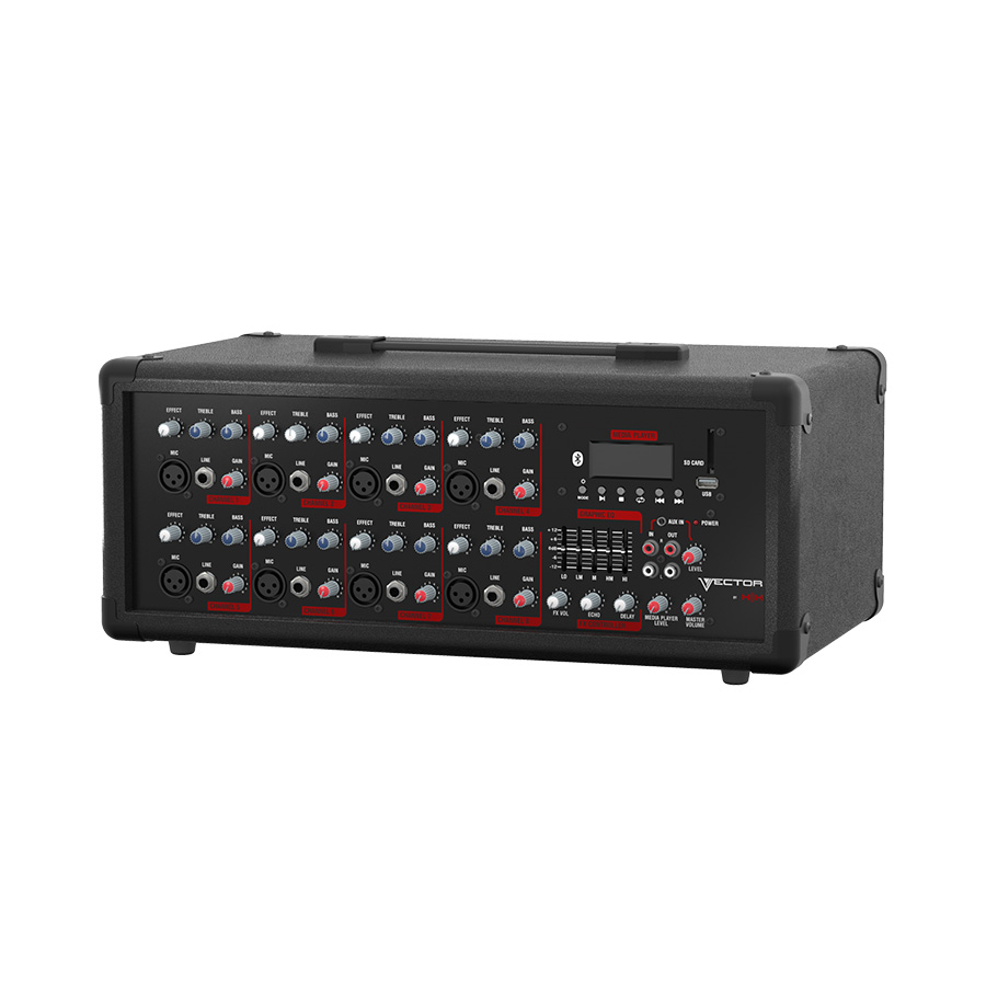 เพาเวอร์มิกเซอร์ HH Electronics VRH600 8 channel Power Mixer