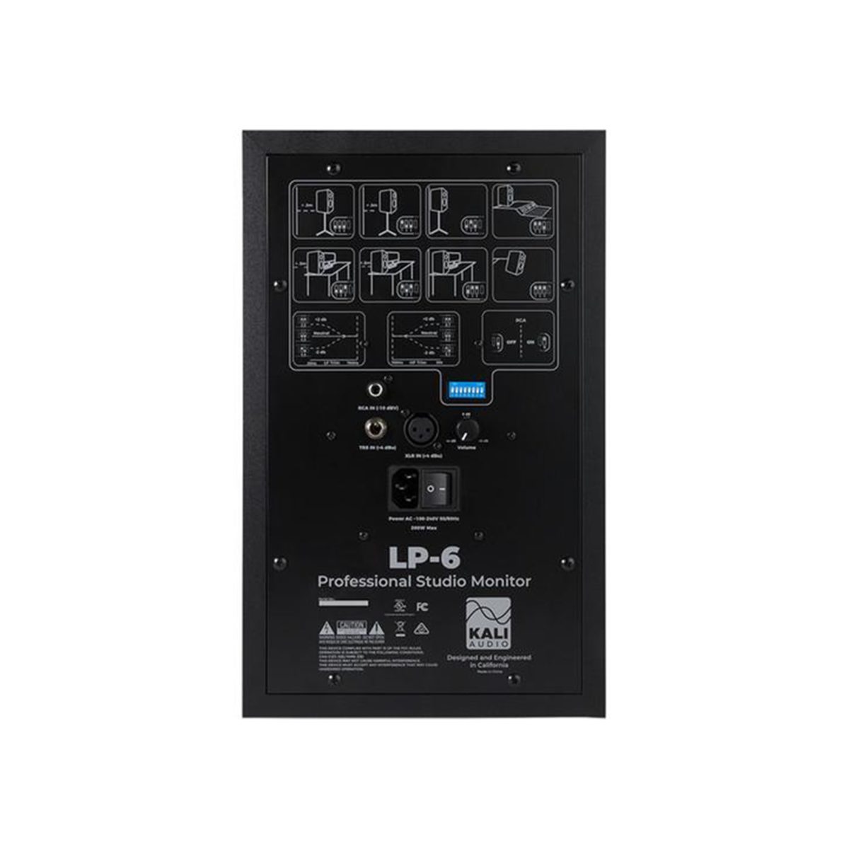 ลำโพงมอนิเตอร์ห้องอัด ยี่ห้อ Kali Audio รุ่น LP-6 Powered
