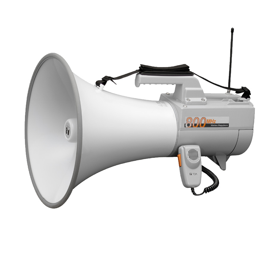 โทรโข่งแบบสายสะพายมีเสียงนกหวีด TOA ER-2930W Shoulder Type Megaphone with Whistle