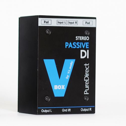 ไดเร็กบ๊อก ยี่ห้อ VL audio รุ่น VBOX STEREO PASSIVE DI