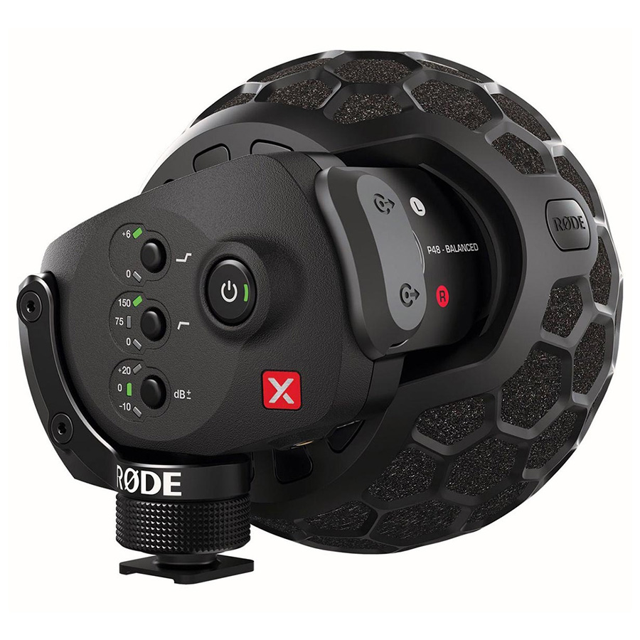 ไมโครโฟนสำหรับติดกล้อง ยี่ห้อ Rode รุ่น STEREO VIDEOMIC X