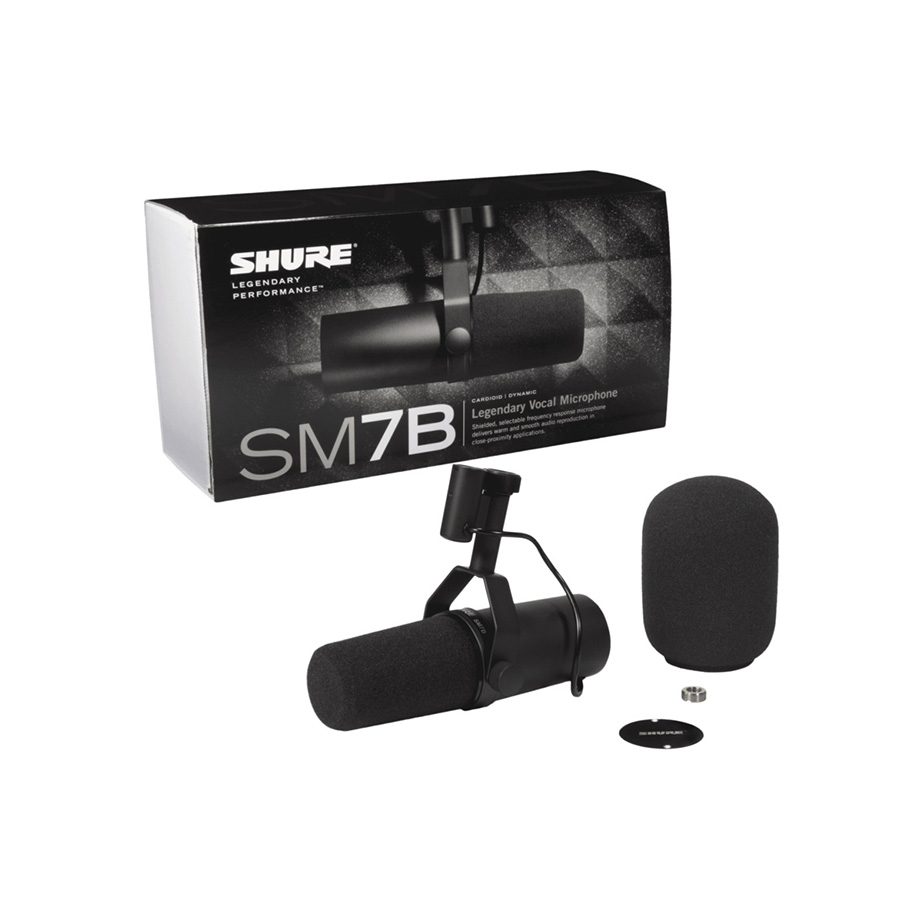 ไมโครโฟน SHURE SM7B Studio Vocal Microphone