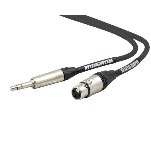 MOGAMI 2534 XLRF-TRS Studio Accessory Cable uses the high-quality 2534