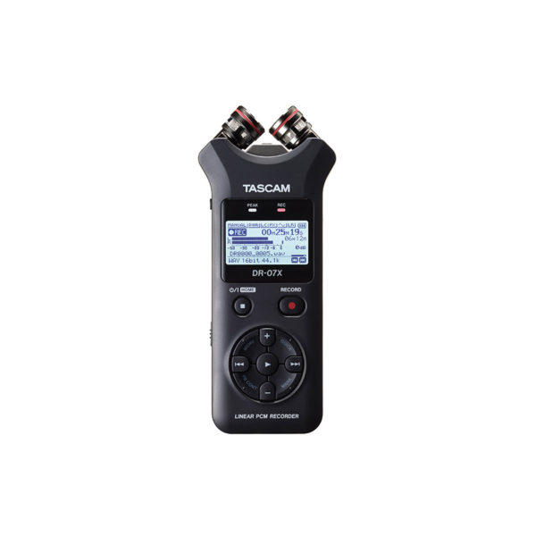 TASCAM DR07X Stereo Handheld Digital Recorder เครื่องบันทึกเสียง
